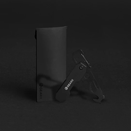 Gear X foldable EDC tool with carabiner and parcel cutter (P221.2701)-1