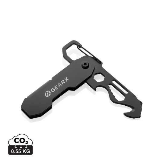 Gear X foldable EDC tool with carabiner and parcel cutter (P221.2701)-1