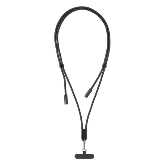 LoopAmp RCS RPET adjustable phone cord with 60W cable (P302.5301)-1