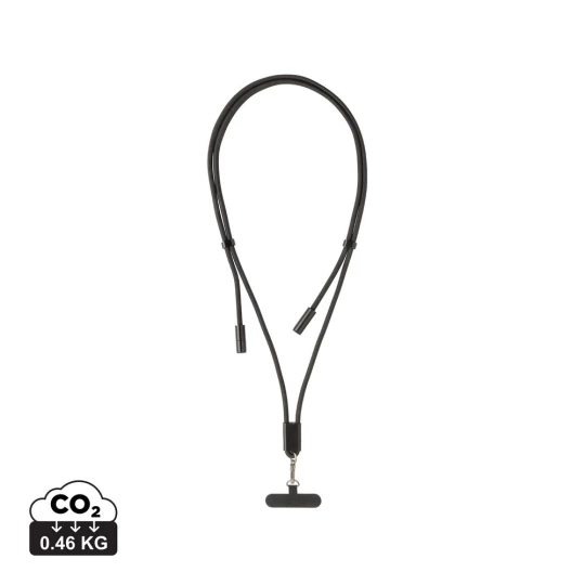 LoopAmp RCS RPET adjustable phone cord with 60W cable (P302.5301)-1