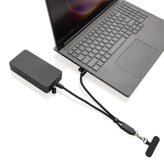 LoopAmp RCS RPET adjustable phone wrist strap 60W cable (P302.5701)-1