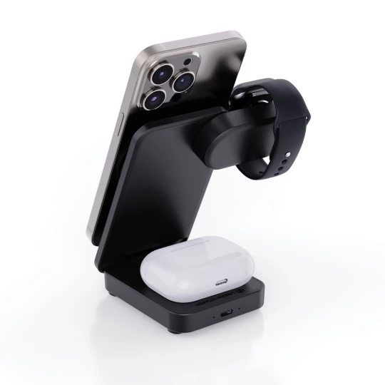 Magnetyczna ładowarka bezprzewodowa 3 w 1 Urban Vitamin (P309.5101)-1