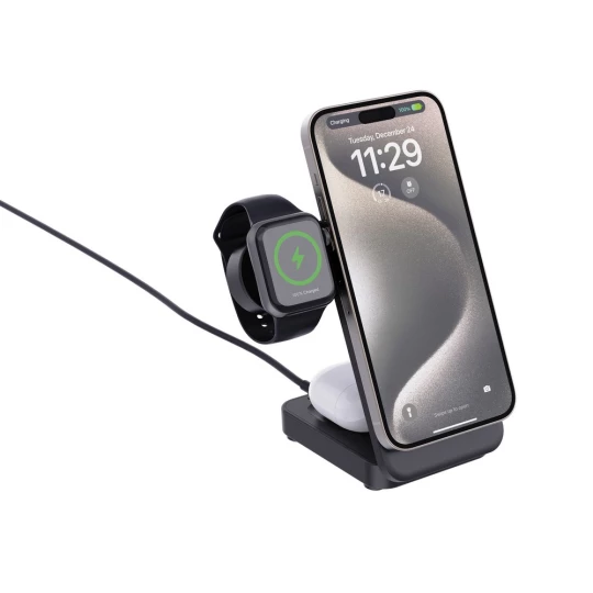 Magnetyczna ładowarka bezprzewodowa 3 w 1 Urban Vitamin (P309.5101)-1