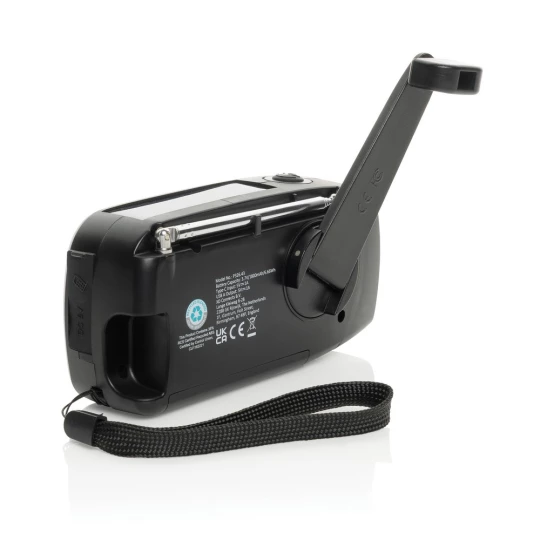 RescueWave RCS recycled plastic emergency radio (P326.4301)-1