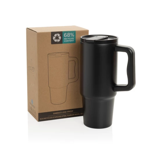 Embrace Leakproof RCS recycled stainless steel tumbler 900ml (P437.3401)-1