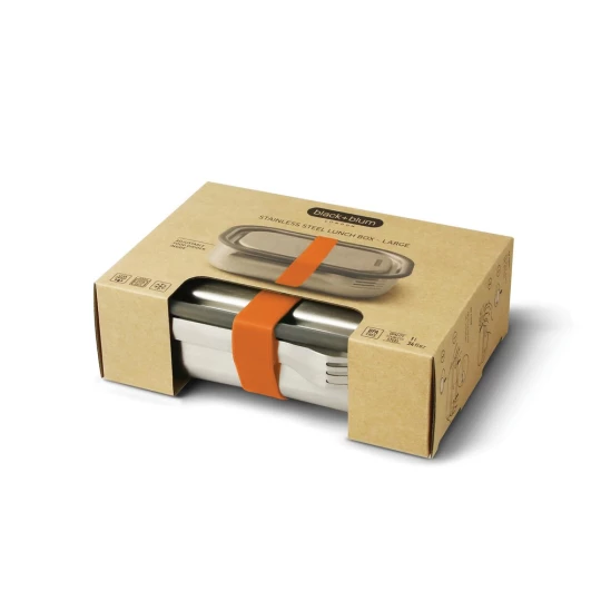 Black+Blum Stainless Steel Lunch Box Large (P439.0008)-1
