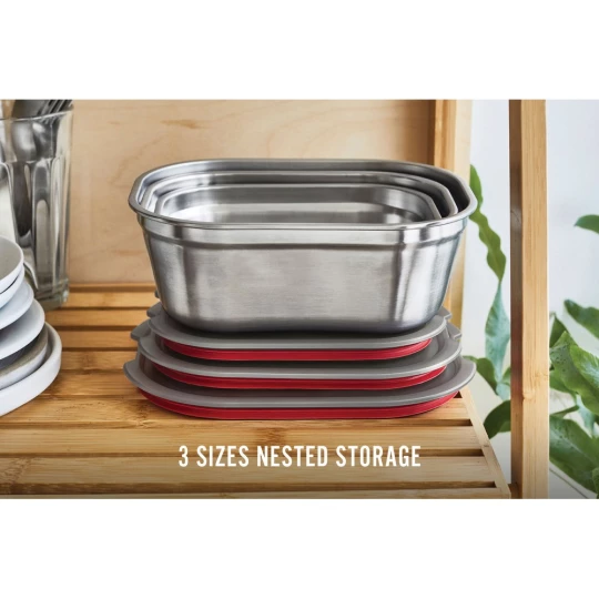 Black+Blum Mealprep Box 3pcs Set Small, Medium, Large (P439.2102)-1