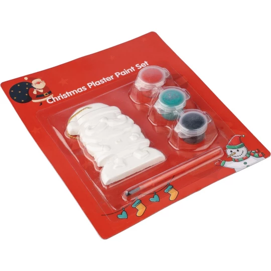 Santa for painting, paints and a brush (VA578-00)-1