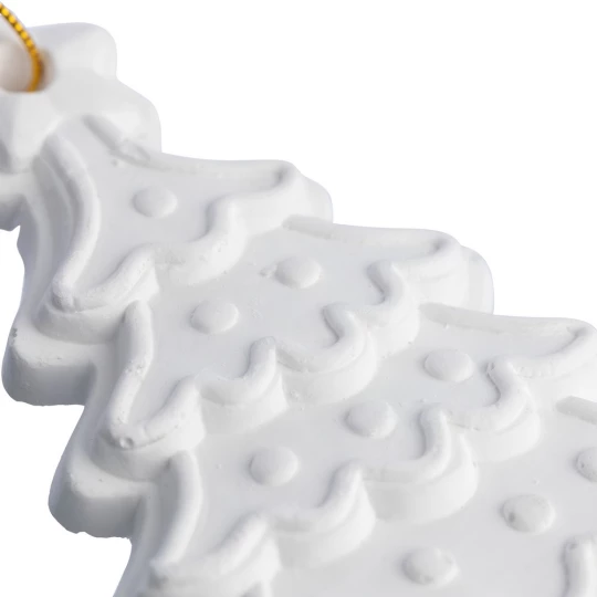 Christmas tree painting, paints, and a brush (VA579-00)-1