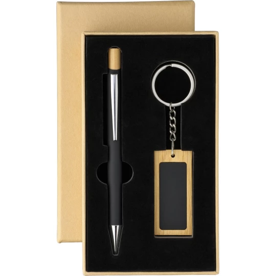 Geschenkset, Kugelschreiber, Schlüsselanhänger (VA593-03)-1