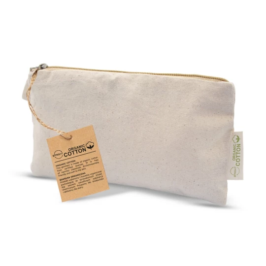 Organic cotton cosmetic bag B'RIGHT | Reons (VA065-20)-1