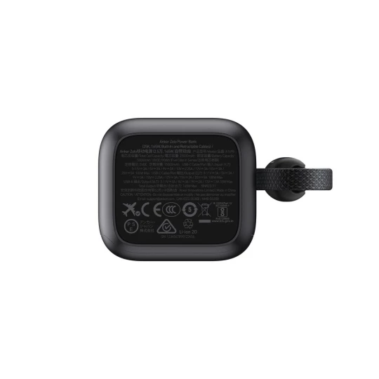 Anker Power Bank 25.000 mah 165W, Built-in retractable cable (VR015-19)-1