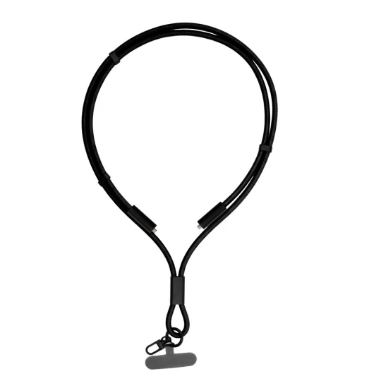 Phone lanyard with data transfer and charging cable | Bassam (VA059-03)-1