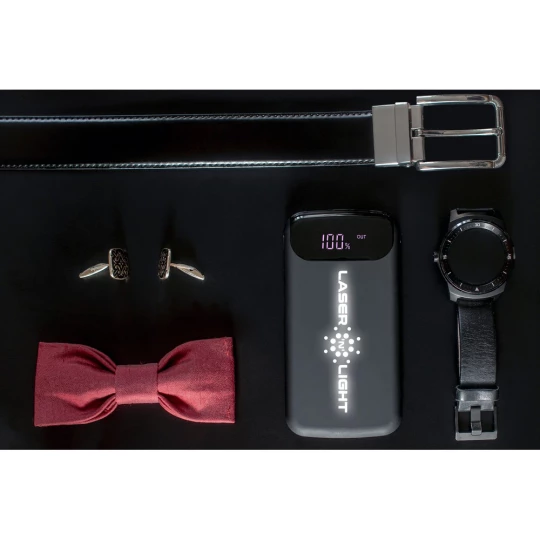 Power bank 8000 mAh Mauro Conti, ładowarka bezprzewodowa 5W | Eric (V0134-03)-1