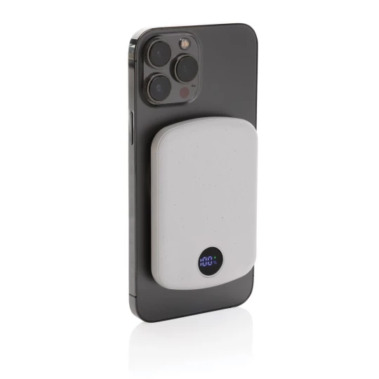 Magnetyczny bezprzewodowy power bank 5000 mAh MagBoost (P322.413)-1