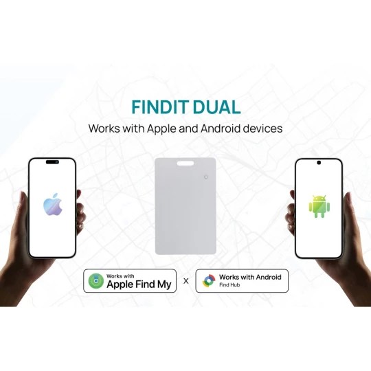 Findit Dual RCS rplastic ultra-thin finder card rechargeable (P301.6403)-1