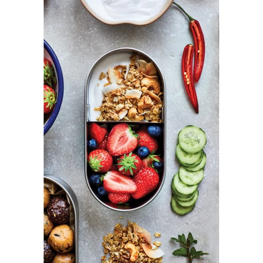 Lunchbox, pudełko śniadaniowe Black+Blum Double Bento (P439.2002)-1