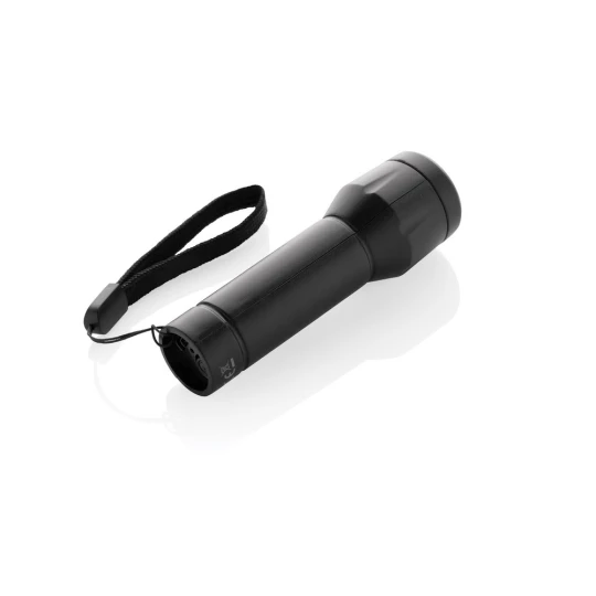 Flara RSC recycled plastic USB-rechargeable torch (P514.0501)-1
