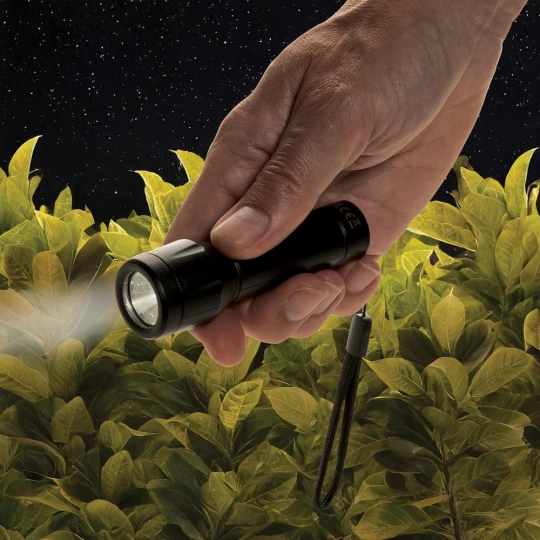 Flara RSC recycled plastic USB-rechargeable torch (P514.0501)-1