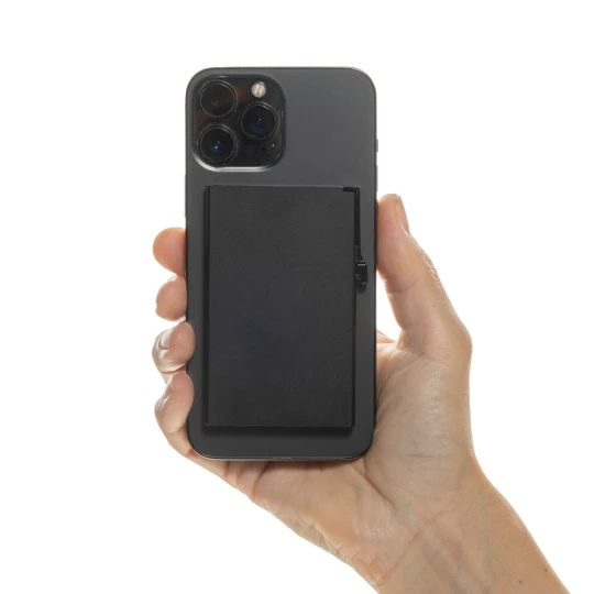 Magnetyczne etui na kartę kredytową, ochrona RFID (P820.9501)-1