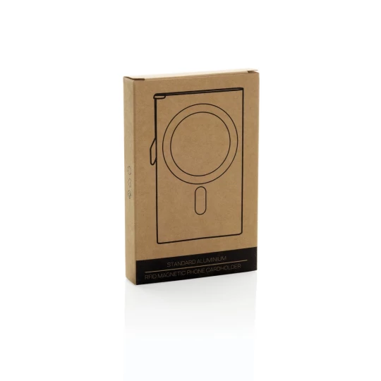 Magnetyczne etui na kartę kredytową, ochrona RFID (P820.9501)-1