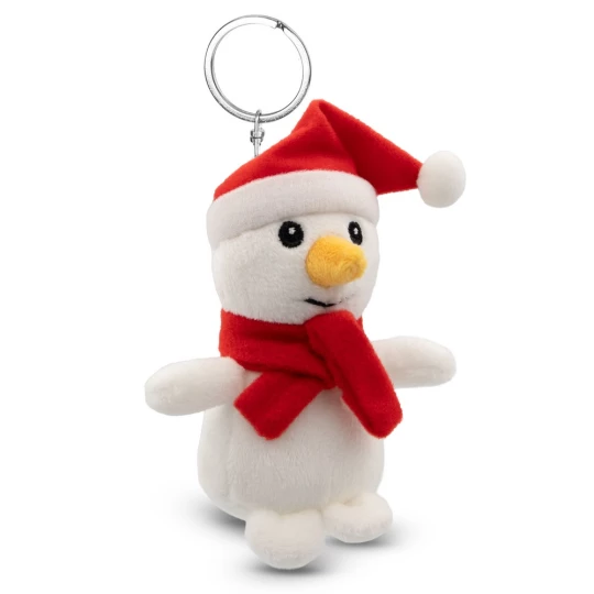 Pluszowy bałwanek, brelok | Anatols (HE862-52)-1