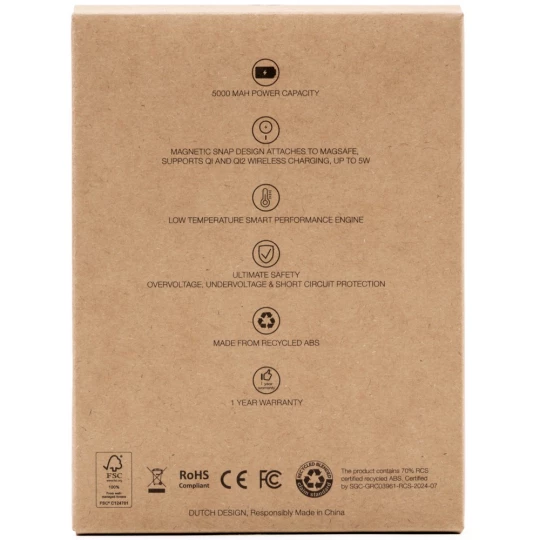 Magnetische kabellose Powerbank 5000 mAh BrandCharger Powercharge Air (VB188-02)-1