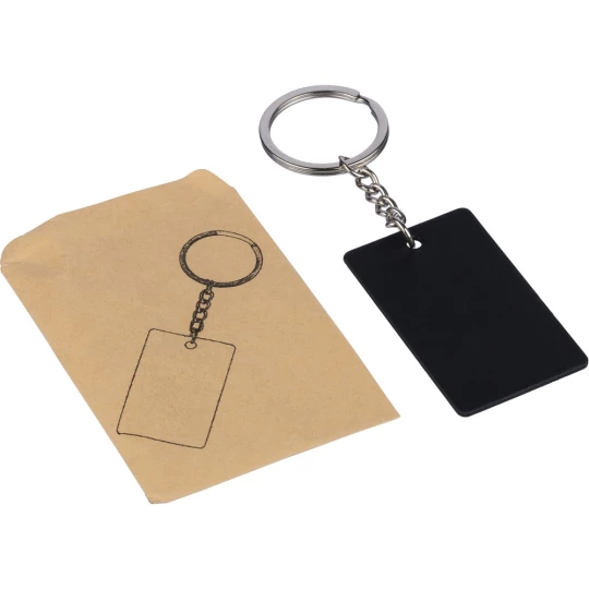 Rechteckiger Schlüsselanhänger (VB133-03)-1