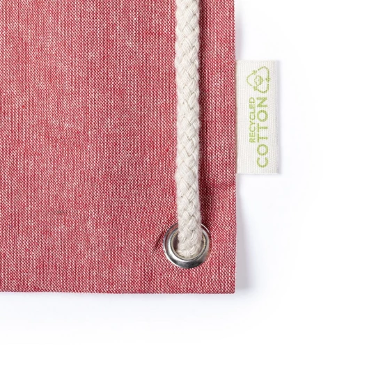 Baumwolltasche 2 in 1, Beutel mit Kordel, Einkaufstasche (V6792/A-05)-1