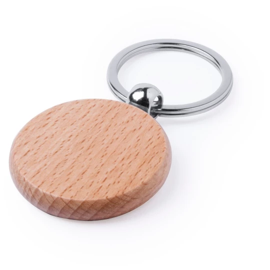 Wooden keyring (V0724-17)-1