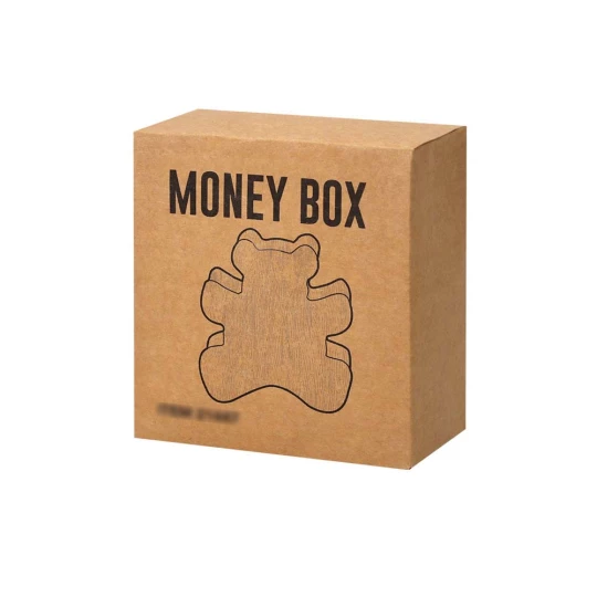 Wooden money box 