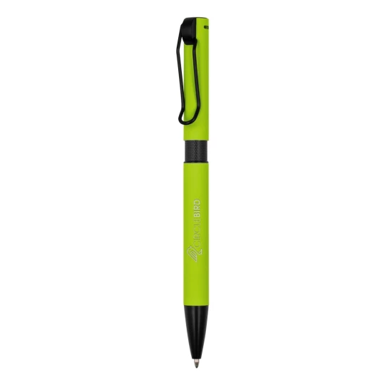 Ball pen with cord clip | Amara (V1423/W-10)-1