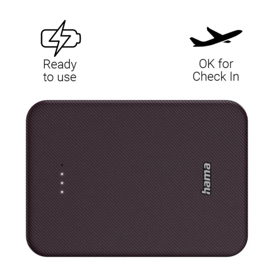 Power bank 10000 mAh Hama Power Pack (VH023-12)-1