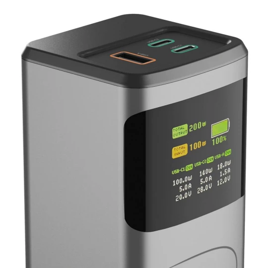 Power bank 24000 mAh Hama High Power 200W (VH030-15)-1