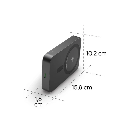 Magnetyczny power bank 10000 mAh Hama (VH037-03)-1