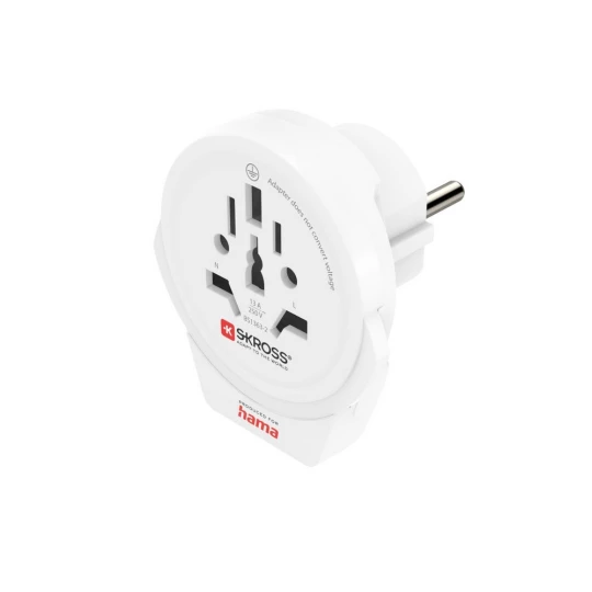 Reiseadapter Skross für Hama USB (VH049-02)-1