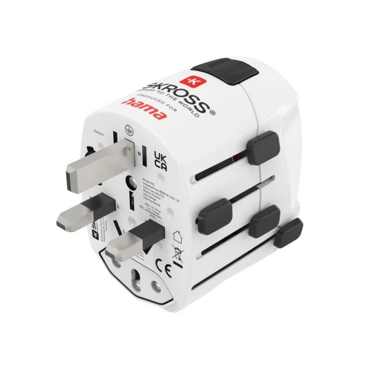 Reiseadapter Skross für Hama Pro (VH050-02)-1