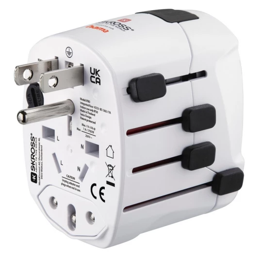Reiseadapter Skross für Hama Pro (VH050-02)-1