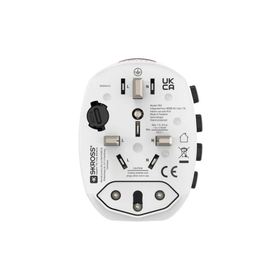 Reiseadapter Skross für Hama Pro (VH050-02)-1