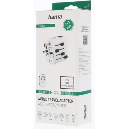Reiseadapter Skross für Hama Pro (VH050-02)-1