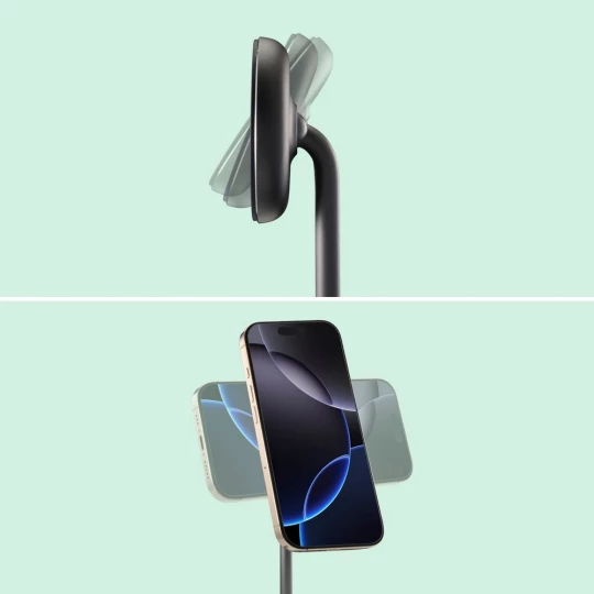 Magnetic wireless charger 2 in 1 15W Hama (VH066-03)-1