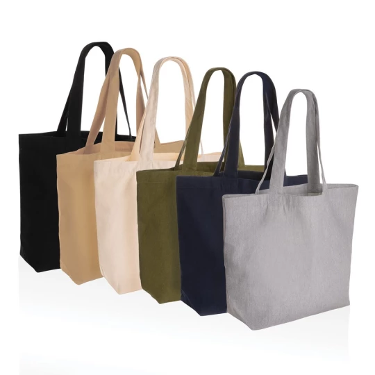 Impact Aware™ 240 gsm rcanvas shopper w/pocket undyed (P762.961)-1