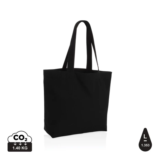 Impact Aware™ 240 gsm rcanvas shopper w/pocket undyed (P762.961)-1