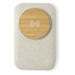 Wireless Ladegerät 10W aus Weizenstroh (V0369-00)-3