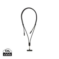 LoopAmp RCS RPET adjustable phone cord with 60W cable (P302.5301)-16