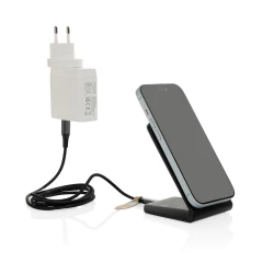 VoltPerch RCS recycled plastic 15W magnetic wireless charger (P309.0901)-5
