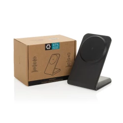 VoltPerch RCS recycled plastic 15W magnetic wireless charger (P309.0901)-7