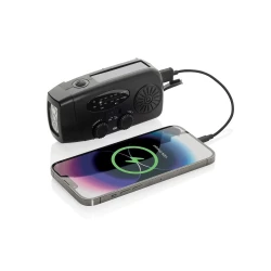 RescueWave RCS recycled plastic emergency radio (P326.4301)-4