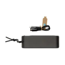 Swiss Peak RCS recycled aluminium 10W bass speaker (P331.0902)-4