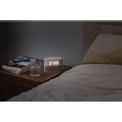 LumaRise RCS reycled plastic white noise alarm clock (P457.0019)-11